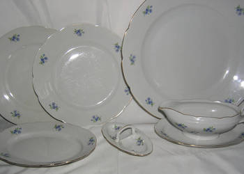 patera półmisek kabaret sosjerka vintage Ćmielów_D