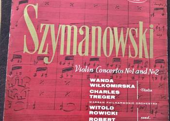 Płyty Winylowe Szymanowski Violin Concertos No1 and No2
