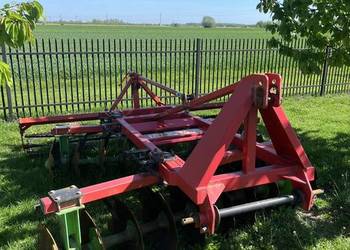 Brona talerzowa z wałkiem