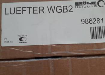 cześci do kotła Brotje- wentylator