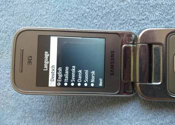 samsung gt-c3595 c3595 unikat telefon z klapką
