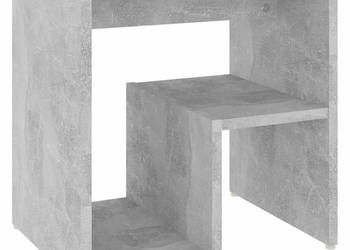 Szafka nocna szarość betonu 40x30x40 cm WM-806336
