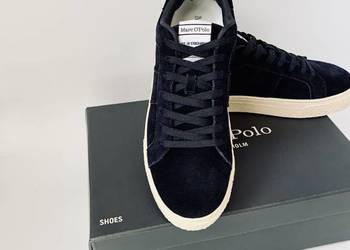 Marc O'Polo sznurowane buty męskie, trampki wykonane z zamszu, EU 43