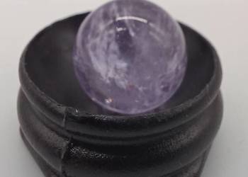 Kolekcja naturalny ametyst fiolet kulka a#70 kula 14mm
