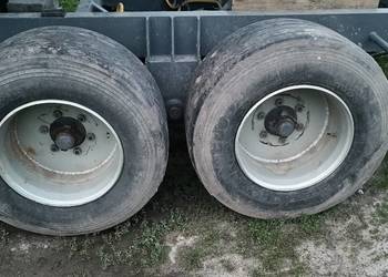 4 Kompletne Koła 435/50 R19.5 felgi na 6 szpilek, zamiennik 400/60 R15
