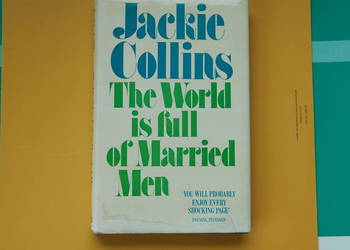 książka po angielsku  "the world is full of married men" Jackie Colins
