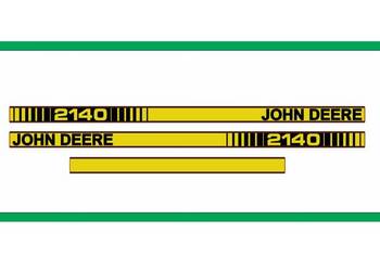 Naklejki John Deere 2140 Traktor Ciągnik Rolniczy Nalepki Komplet
