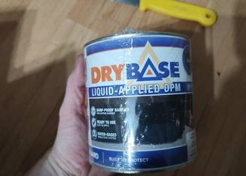 Drybase Płynna membrana odporna na wilgoć (1 litr, czarna) - farba izolując