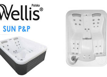 Wanna spa jacuzzi Wellis Sun P&P 3 osoby