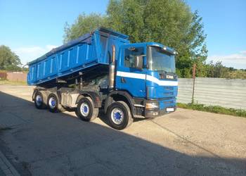 Scania 124 420 8X4 Wywrotka Meiller Kipper !