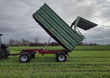 Przyczepa wywrotka 3 stronna Brantner 12ton klapa hydrauliczna