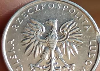 Sprzedam monetę 50 groszy 1986 rok odkrój blachy