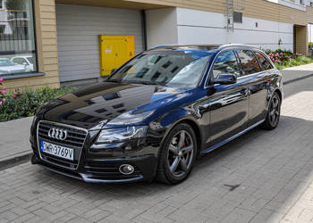 Audi A4 B8 2.0 TDI 2011 r. S-line Alcantara