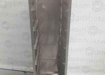 WÓZEK DO POJEMNIKÓW GN I TAC, ZAMKNIĘTY Z 3 STRON 43x55x180