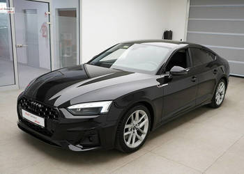 Audi A5 Sportback 45TFSI 265 KM Quattro Sline B&O MatrixLed Tempopmat Kame…