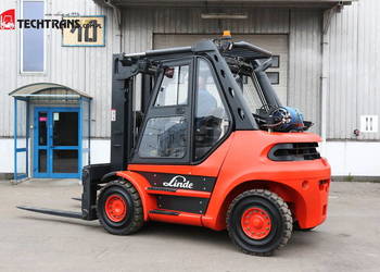 wózek widłowy Linde 5 Ton, Linde H50T przesuw & pozycjoner