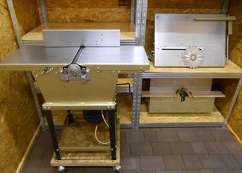 Grubościówka Pilarka Frezarka 4 Urządzenia w Jednym Scheppach Dyma8 Rema