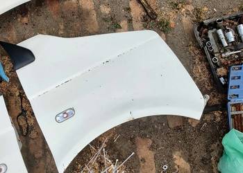 Błotnik prawy przód przedni VW T5 biały
