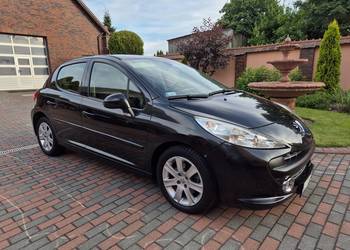 Peugeot 207 1.6HDI, mały przebieg, bogata wersja, 2x koła