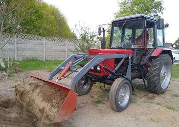 MTZ 550-1985 rok z ładowaczem czołowym