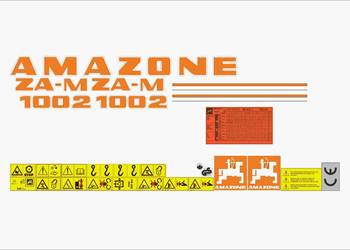 Naklejki Amazone ZA-M 1002 mocny klej, odporne, laminat UV