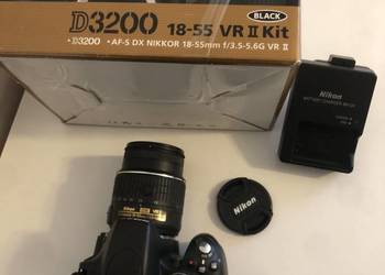Lustrzanka Nikon D 3200 24 Mpix Tylko 5 tys zdjec