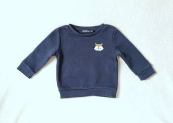 Bluza niemowlęca Inextenso 6M 62 68 granatowa lisek