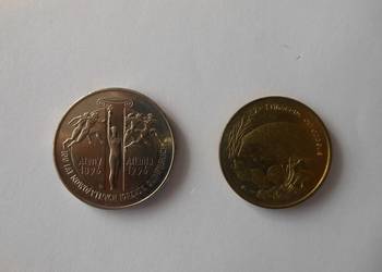 Dwie fajne 2 zł monety - Olimpiada i Jeż.