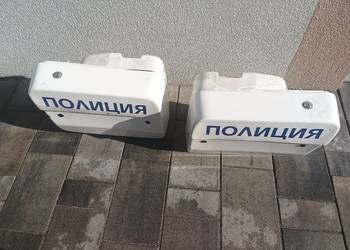 Kufry boczne Volkspolicei policyjne MZ ETZ DDR orygonał komplet prawy lewy