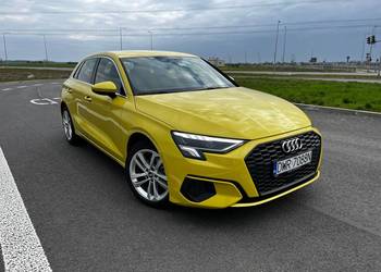 A3 30TFSI Automat, FULL LED, Gwarancja 07.2026 Bezwypadkowy A3 30TFSI Automat, FULL LED, Gwarancja 07.2026 Bezwypadkowy