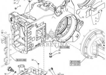 New Holland T6070 Złączka hydrauliczna 3/8 - 18 orfs x 15mm od 87608360