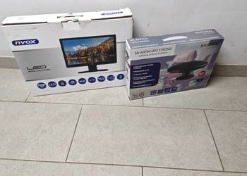 Telewizor NVOX 22 cale z tunerem DVBT2 - SMART WiFi plus antena