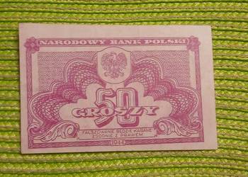 banknot polski 50 groszy z 1944r