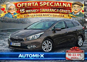 Kia Cee'd Salon Polska,Oszczędny 4,5 /100,GWARANCJA/Możliwa Zamiana -AUTOM…