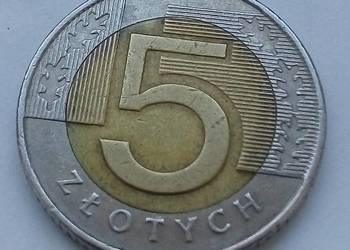 POLSKA-5 ZŁOTYCH-2008 r-CuNi/B-AI*RZADKA