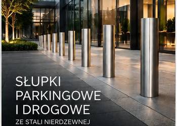 Odbojnica słupowa – słupek ochronny ze stali nierdzewnej
