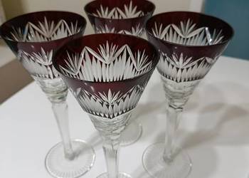 Kieliszki huta Zawiercie.