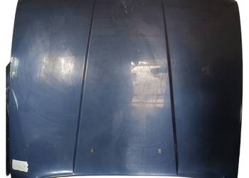 Maska przednia pokrywa silnika BMW E34 granatowa używana Maska e34