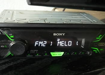 SONY USB/AUX Dsx a202ui Radio samochodowe ZIELONE