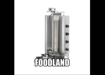 Urządzenie gazowe kebab 100 +kg (500)