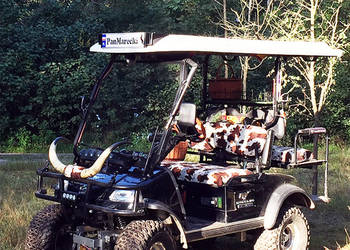 Elektryczny pojazd golfowy firmy HDK -Expres 2WD 4 osobowy Tuningowany