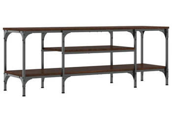 Szafka pod telewizor brązowy dąb 121x35x45 cm WM-831807