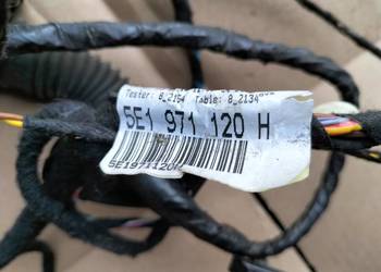 SKODA OCTAVIA III 3 5E1971120H WIĄZKA INSTALACJA DRZWI LEWY PRZÓD