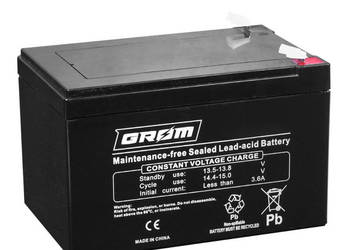 Akumulator żelowy 12V 14Ah GROM LP12-14