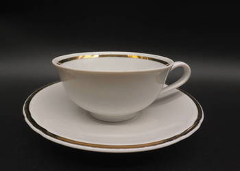 Filiżanka ze spodkiem Porzellanfabrik Stadtlengsfeld