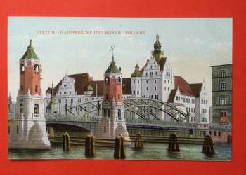 ( 918 ) Reprint widokówki ze Stettina