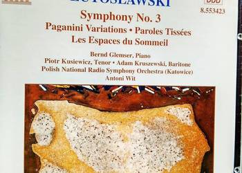 Symphony 3 Lutosławski muzyka cd