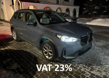 BMW X1 2.0d 150 KM Automat Skóry Podgrzewane fotele Hak FV23% U11 (2022-)
