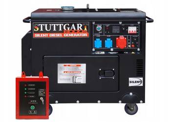 AGREGAT GENERATOR PRĄDOTWÓRCZY WYCISZONY 7,8kW ATS