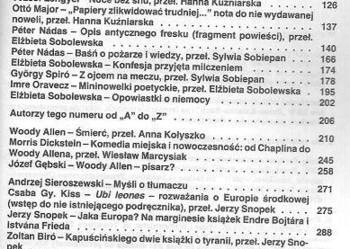 LITERATURA NA ŚWIECIE - 1989 NR 01 (210)